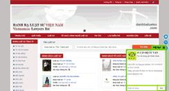 Desktop Screenshot of danhbaluatsu.vn